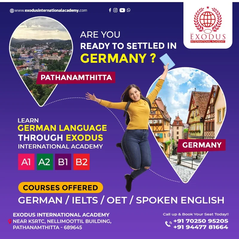 Best IELTS Training Institute in Pathanamthitta Nellimootil Building Thykkavu School Road Kerala