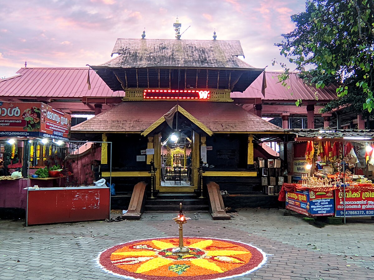 Malayalappuzha Devi Temple in Pathanamthitta