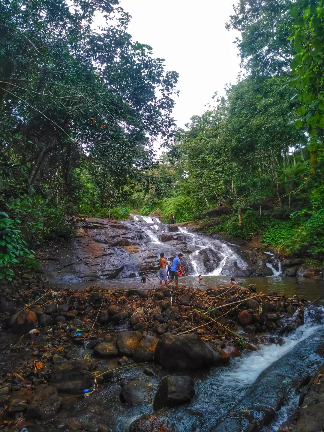Meenmuttypara Waterfalls in Pathanamthitta